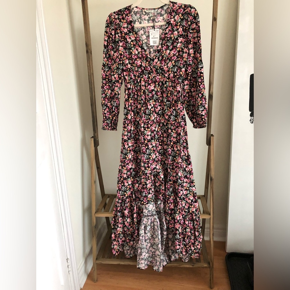 NWT ASOS floral maxi dress